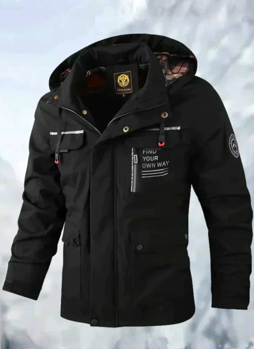 Men's Leather Jacket - Lerwick