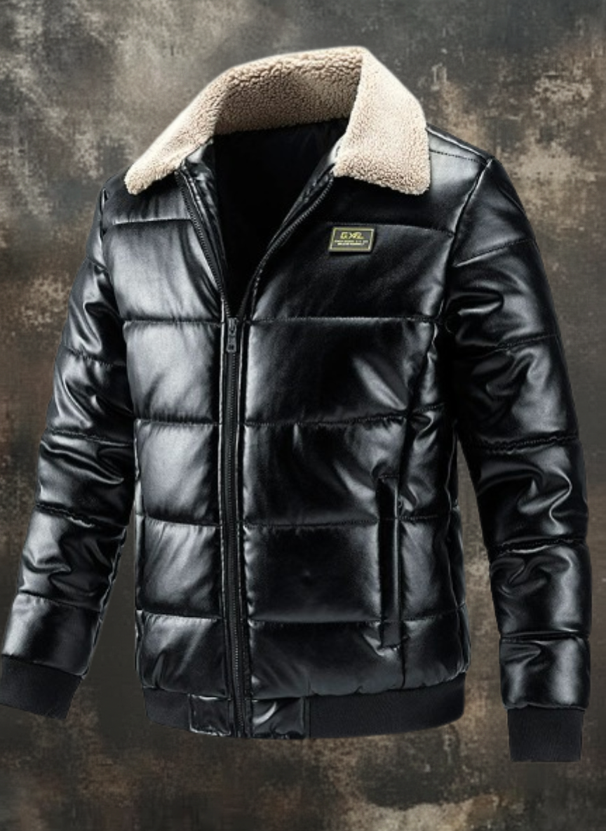 Men's Leather Jacket - Nuremberga