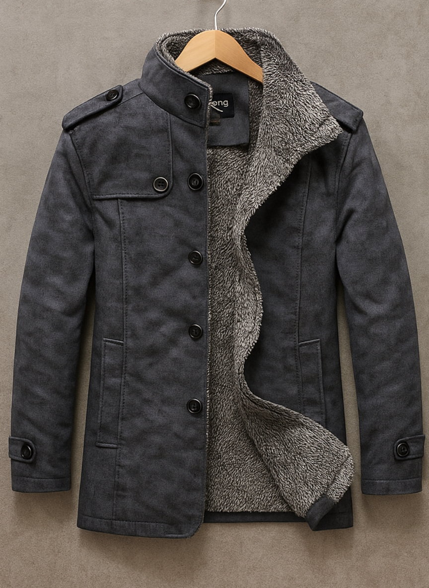 Men's Leather Jacket - Voloma