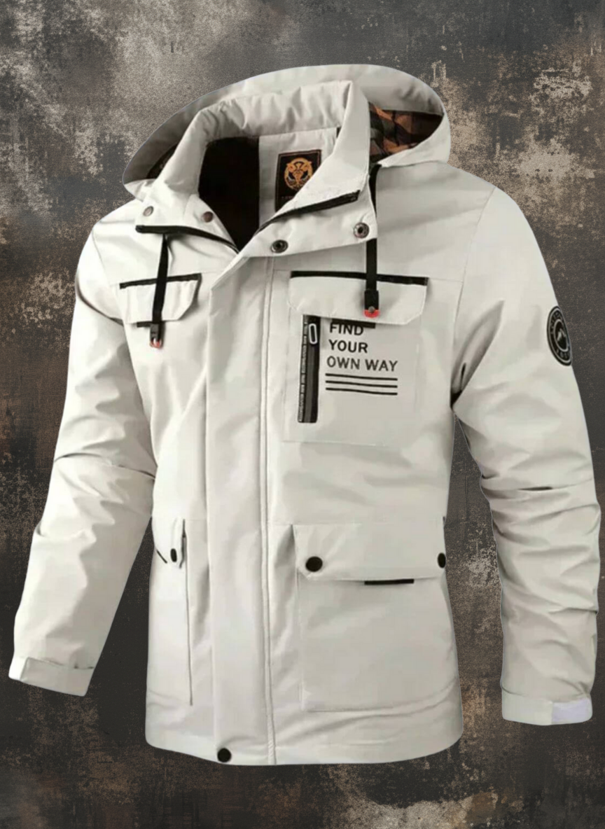Men's Leather Jacket - Lerwick
