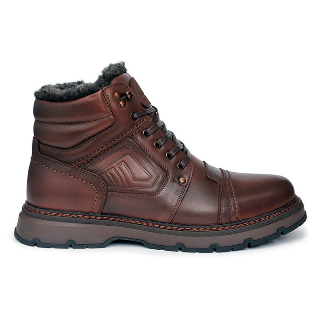 Men’s Winter Boots in Faux Leather