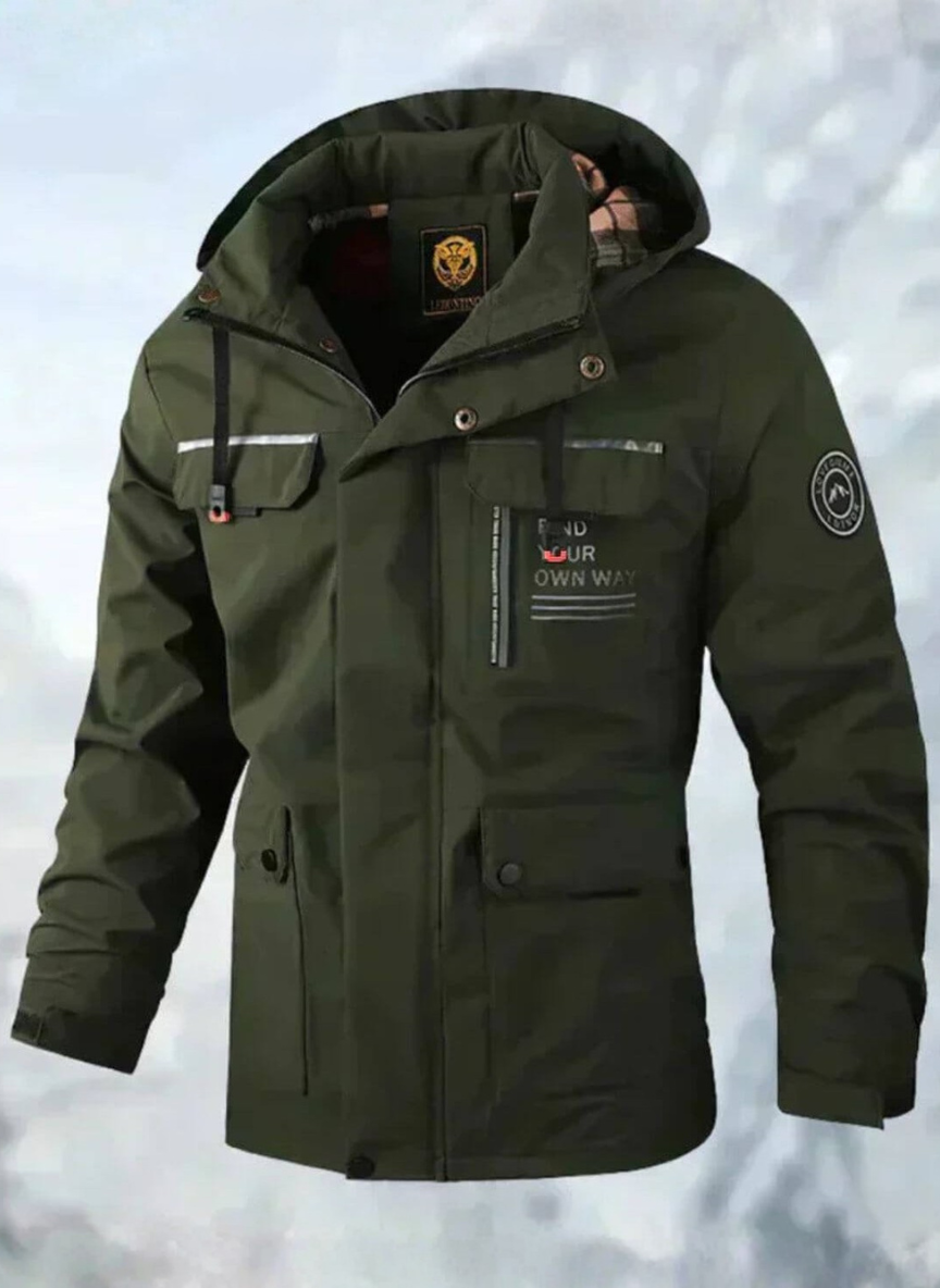 Men's Leather Jacket - Lerwick