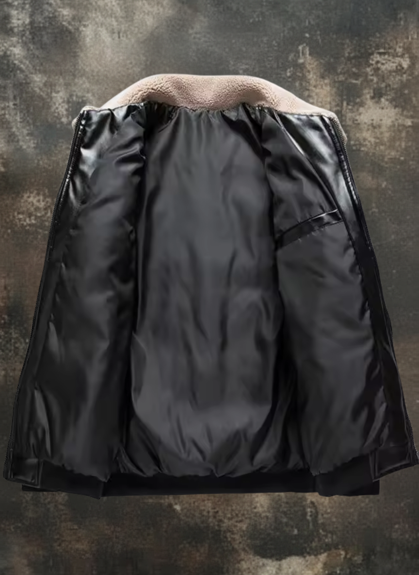 Men's Leather Jacket - Nuremberga