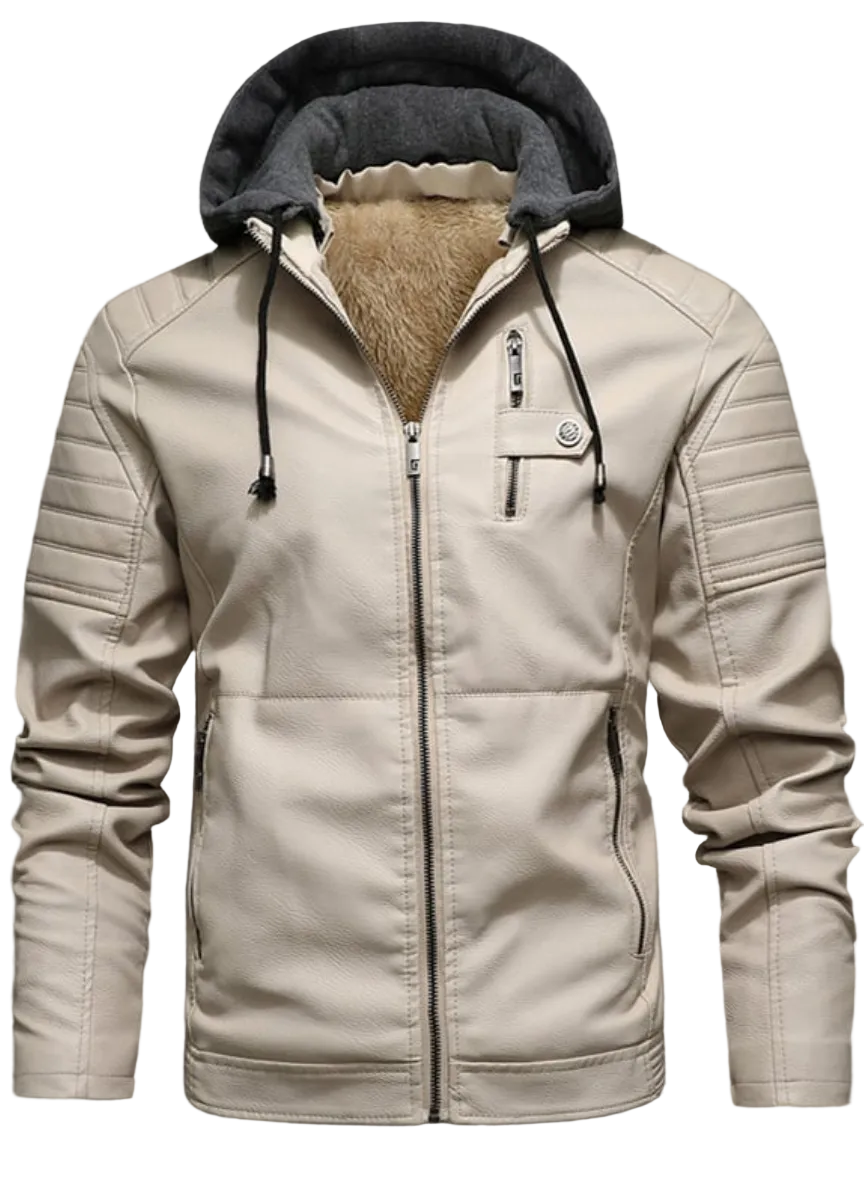 Men's Leather Jacket - Riga
