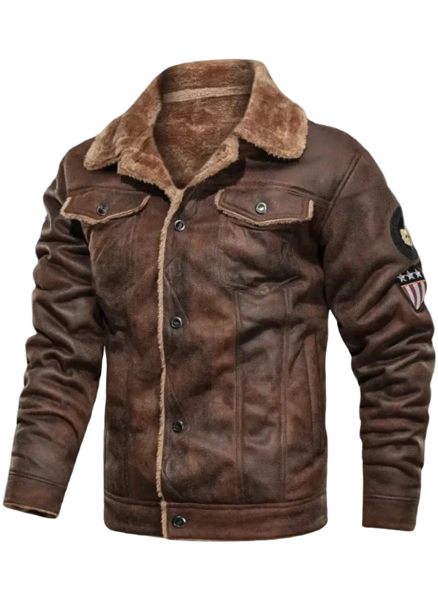 Men's Leather Jacket - Rostok