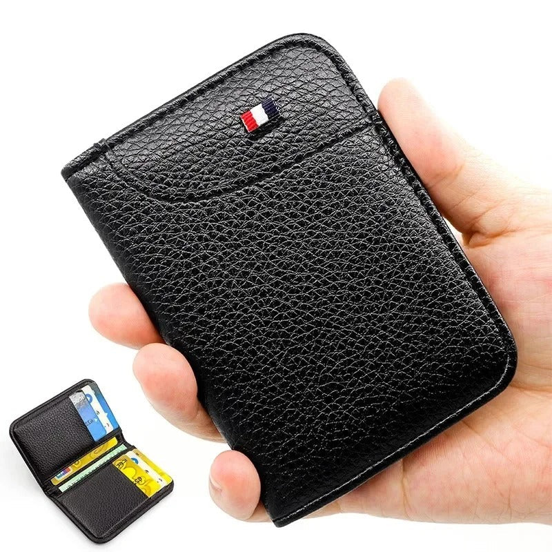 Super Thin Portable Wallet in Leather