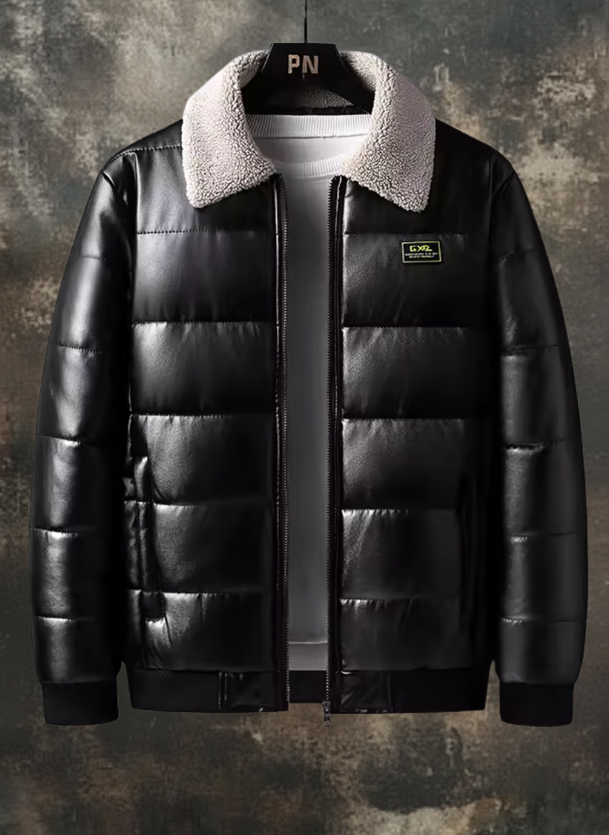 Men's Leather Jacket - Nuremberga