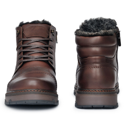 Men’s Winter Boots in Faux Leather