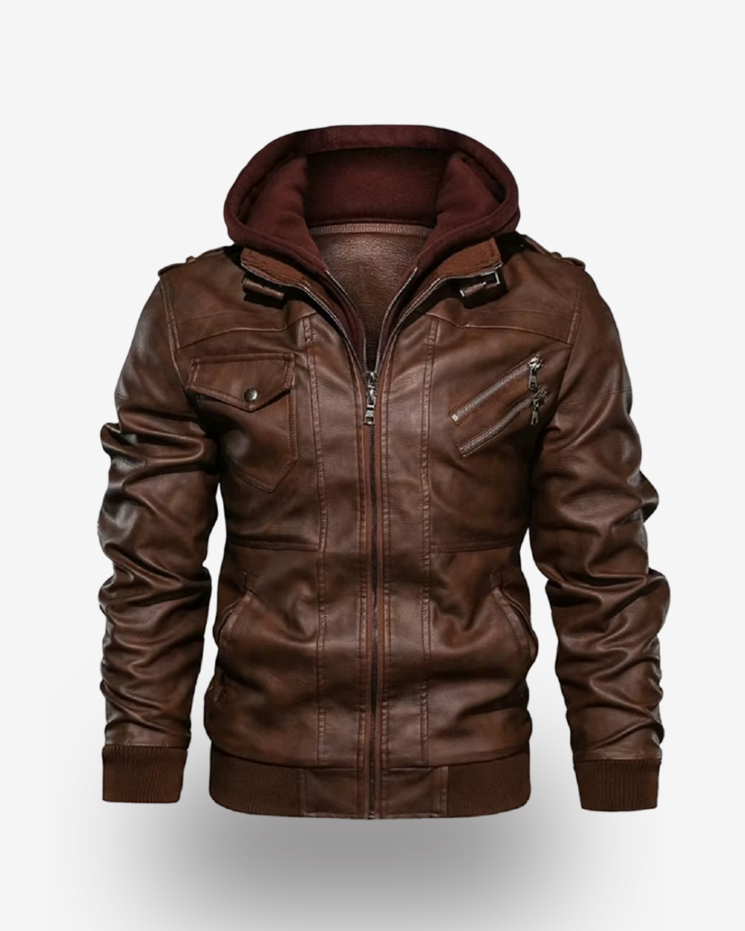 Men's Leather Jacket - Vanda