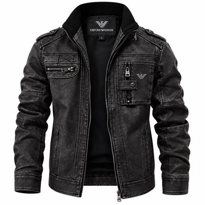 Emporio Armani™ Heritage Leather Jacket