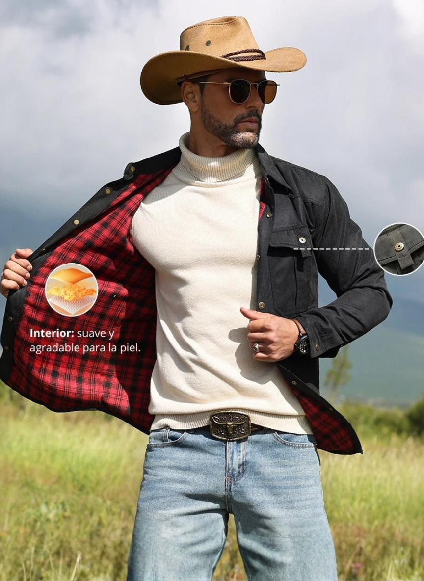 Men's Leather Jacket - Hull
