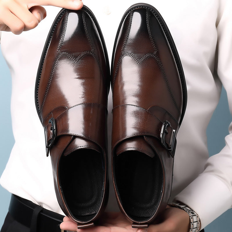 Italian Luxury Faux Leather Loafers