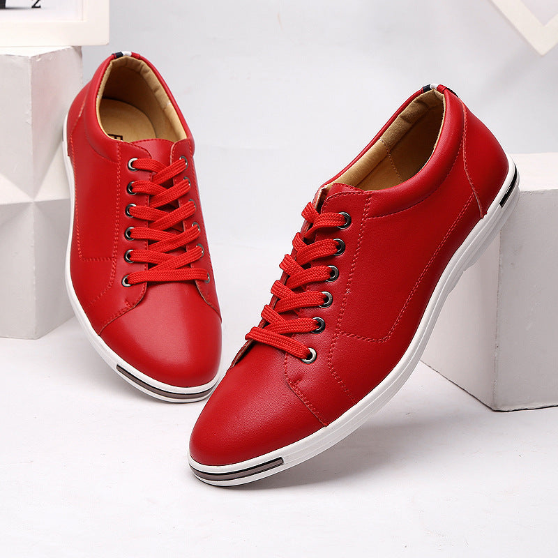 Sebastien Faux Leather Sneakers
