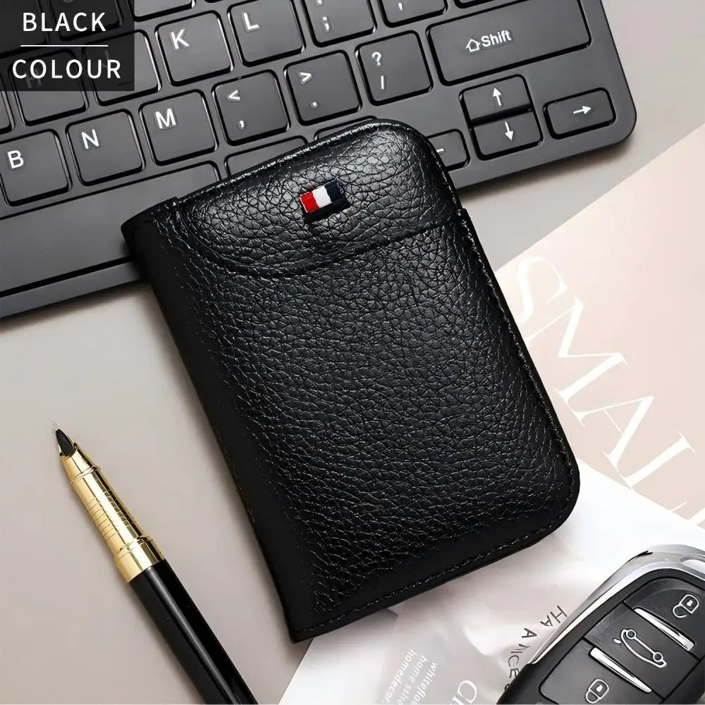 Super Thin Portable Wallet in Leather