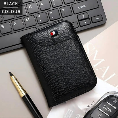 Super Thin Portable Wallet in Leather