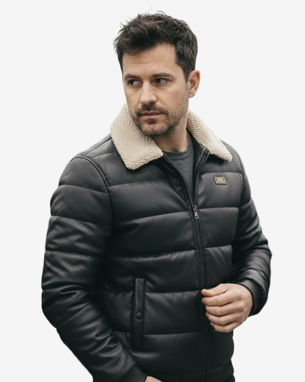 Men's Leather Jacket - Nuremberga