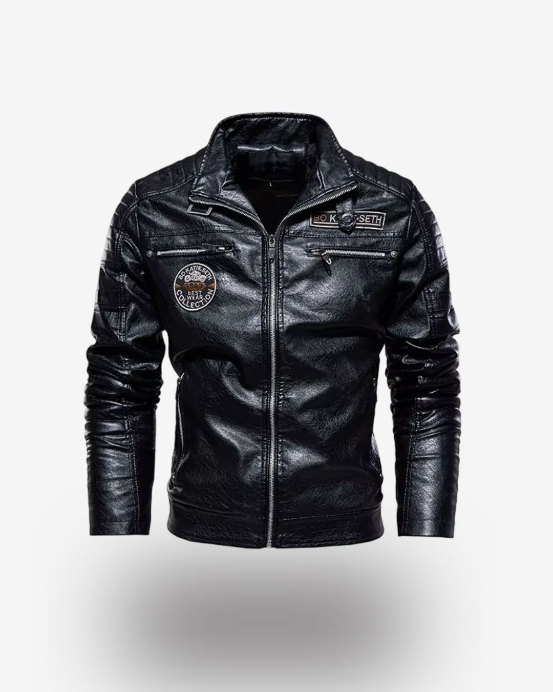 Men's Leather Jacket - Vienna