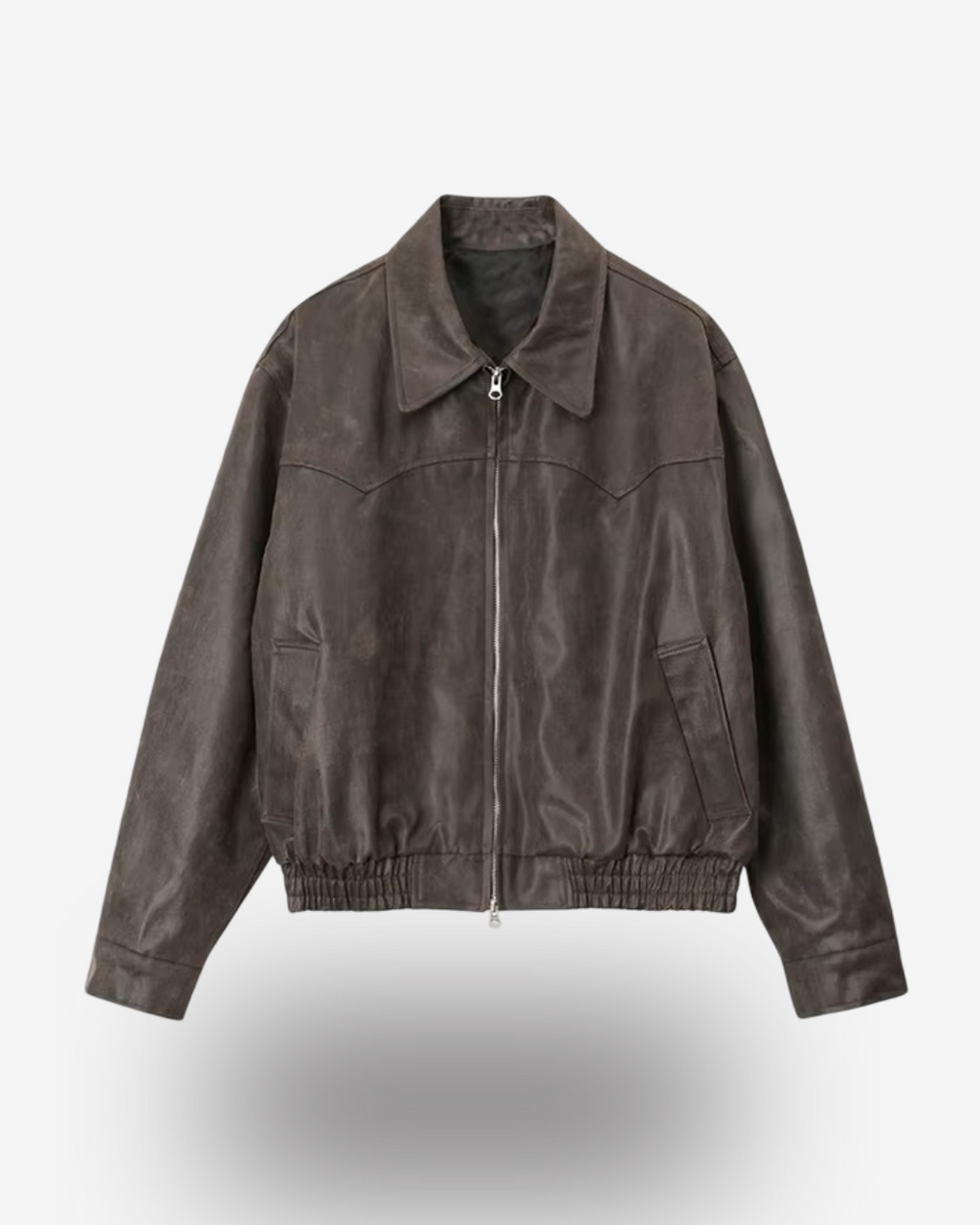 Men's Leather Jacket - Brussels