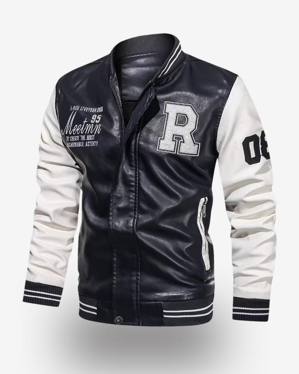 Men's Leather Jacket - Barcelona