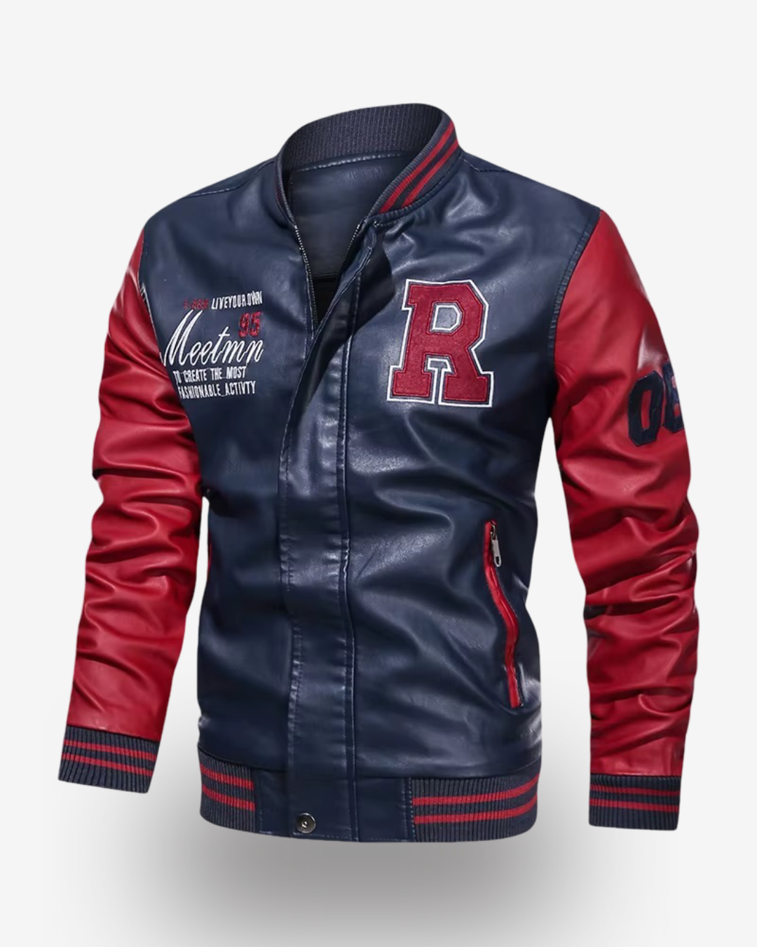 Men's Leather Jacket - Barcelona