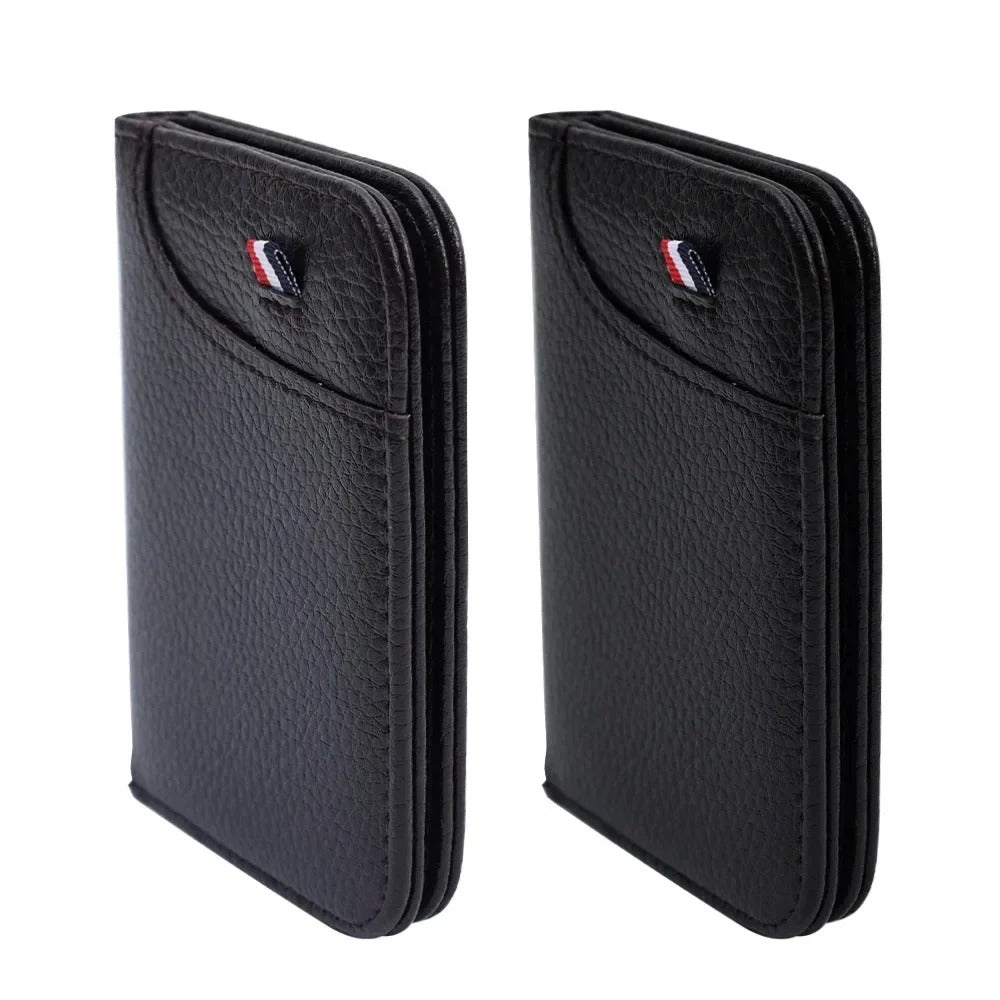 Super Thin Portable Wallet in Leather