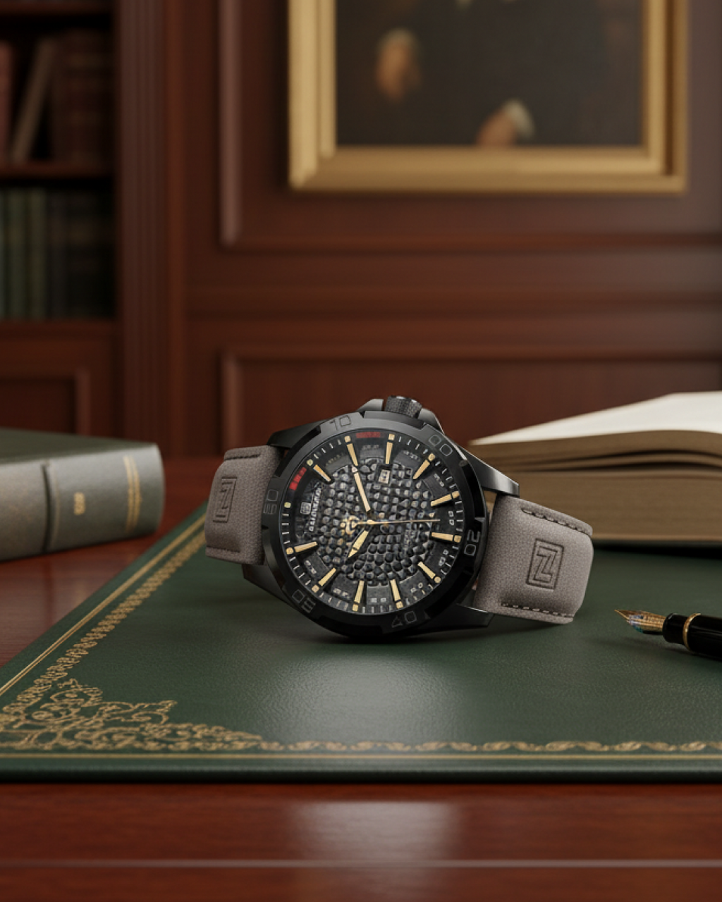 Leather Watch - Achenss