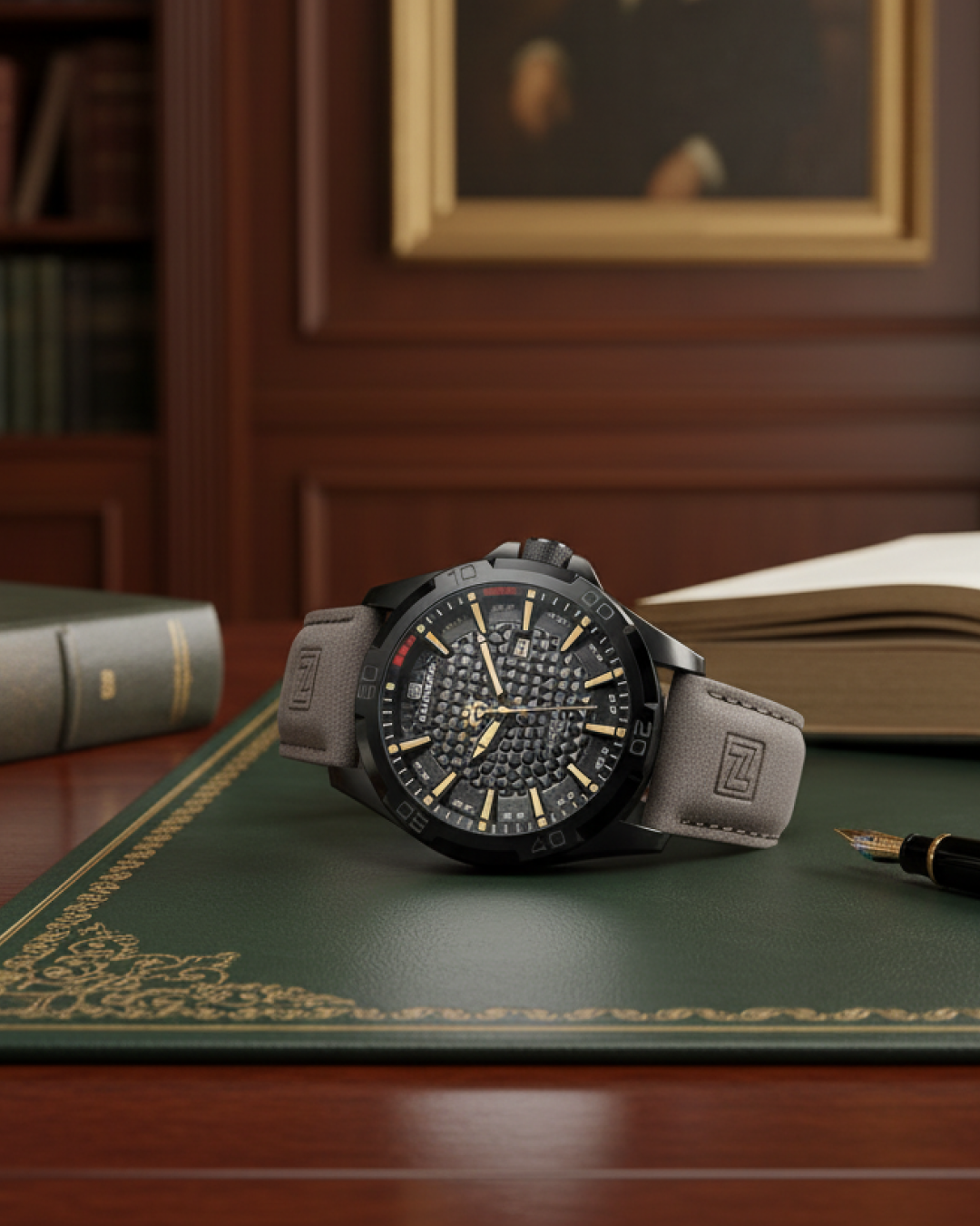 Leather Watch - Achenss