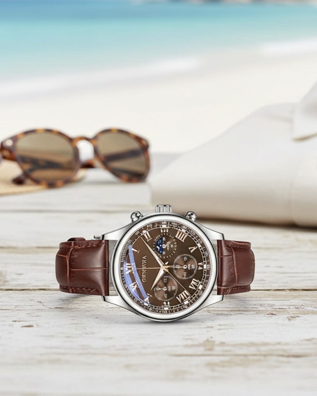 Leather Watch - Tichen