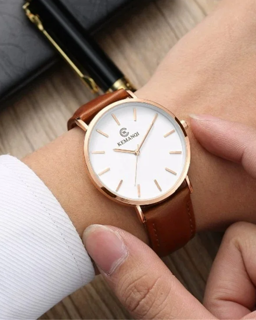 Leather Watch - Amugen