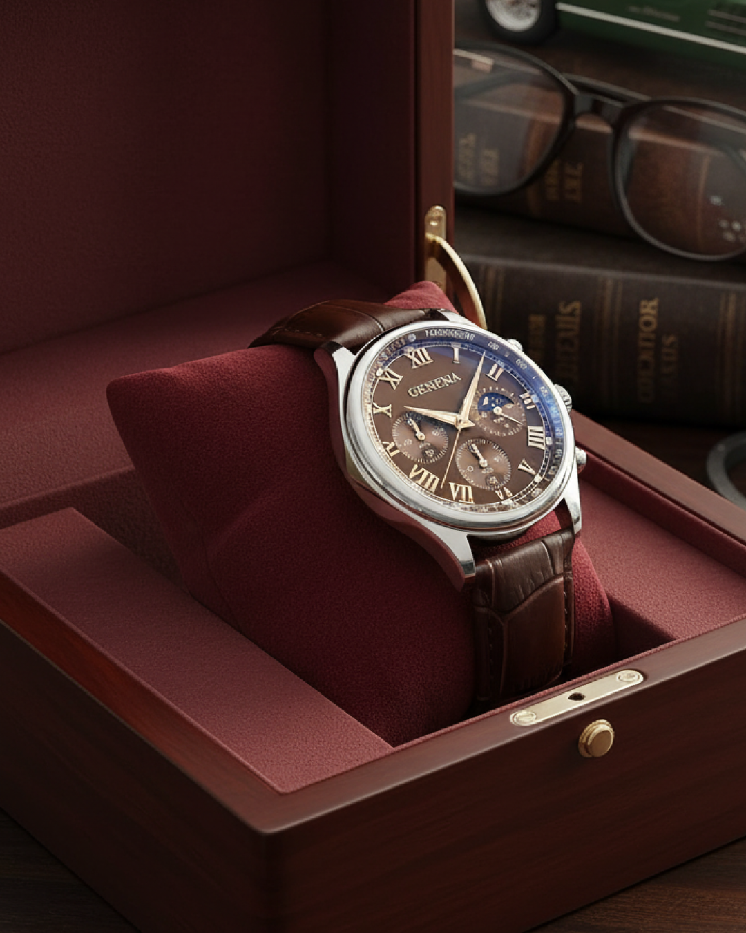 Leather Watch - Tichen