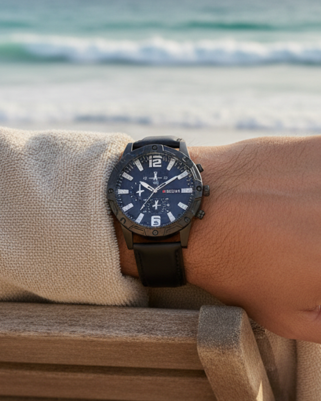 Leather Watch - Vachery