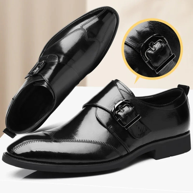 Italian Luxury Faux Leather Loafers