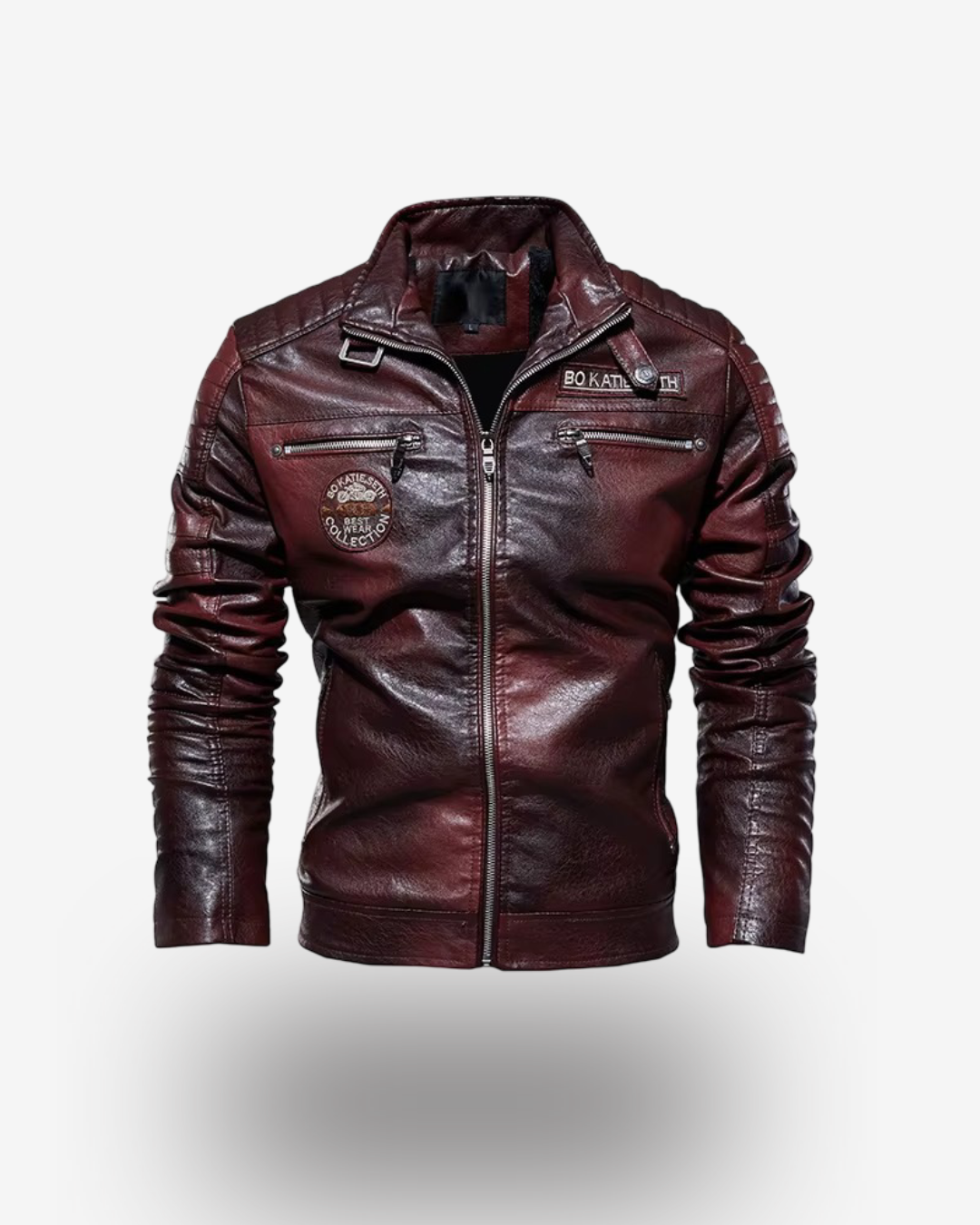 Men's Leather Jacket - Vienna