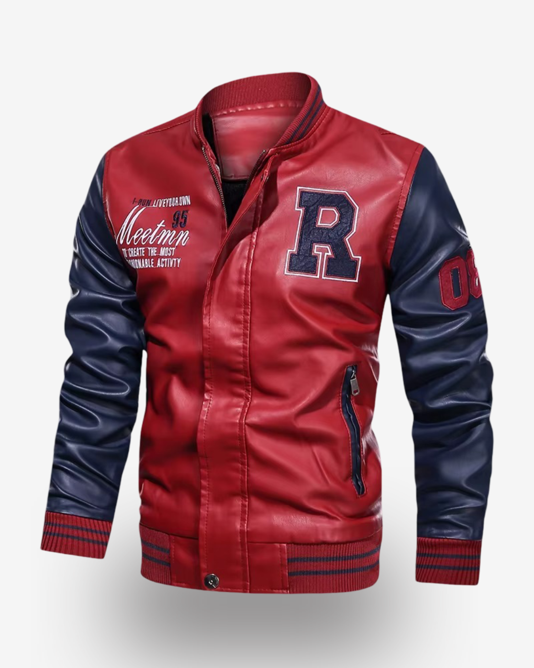 Men's Leather Jacket - Barcelona