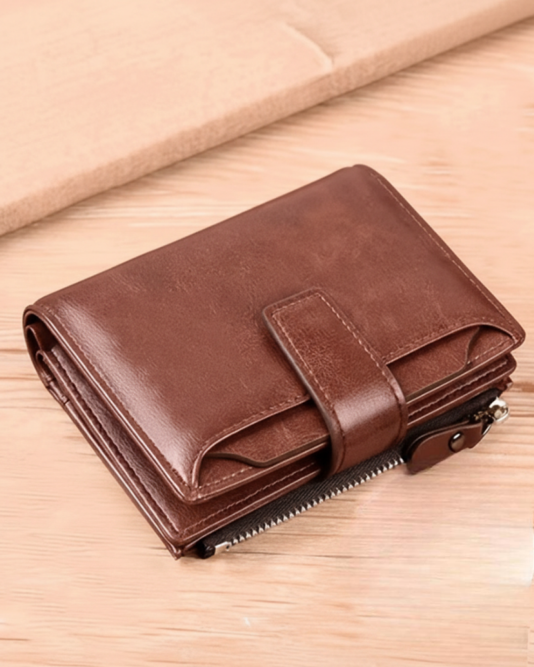 Men's Leather Wallet - Bolonha