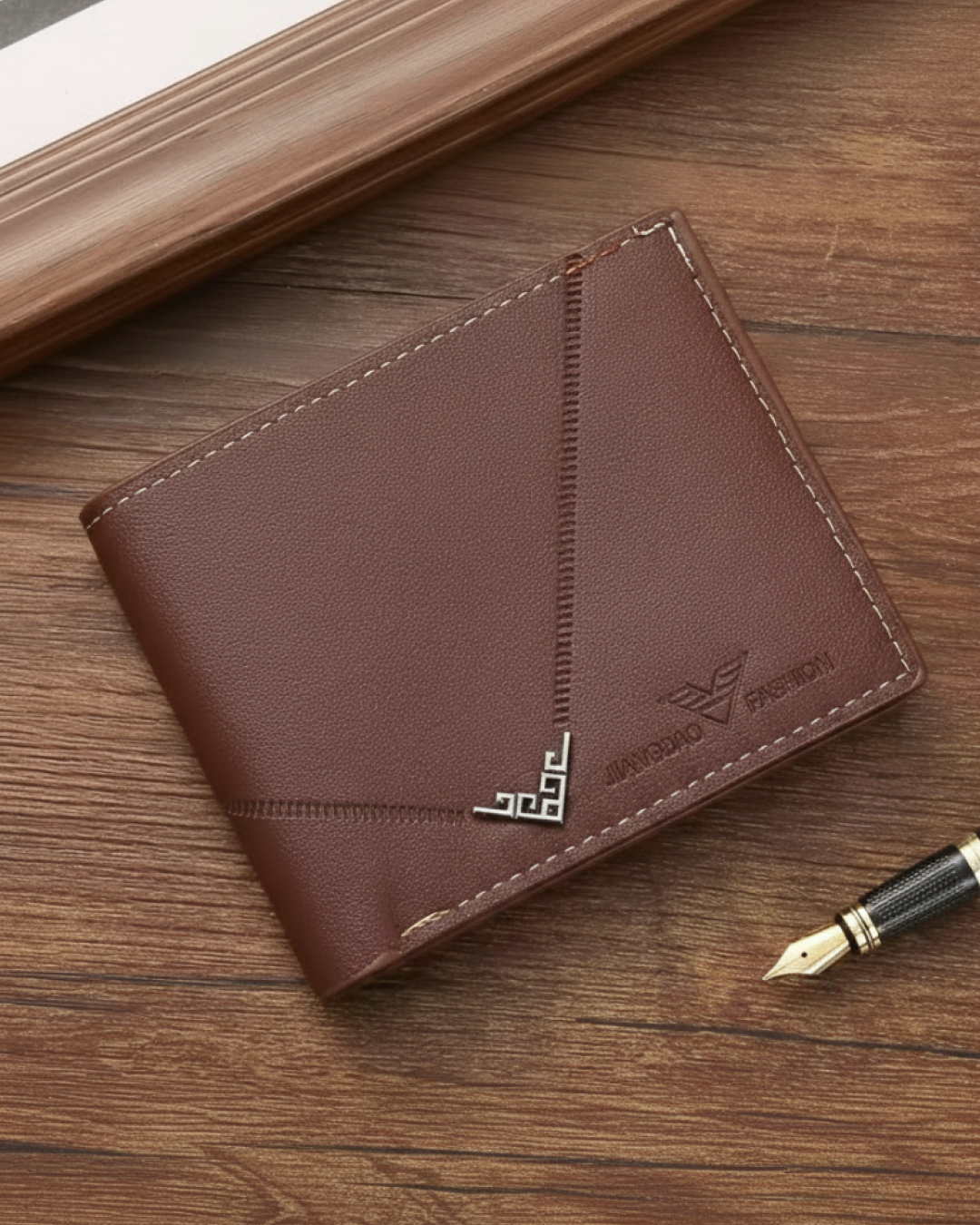 Men's Leather Wallet - Le Mans