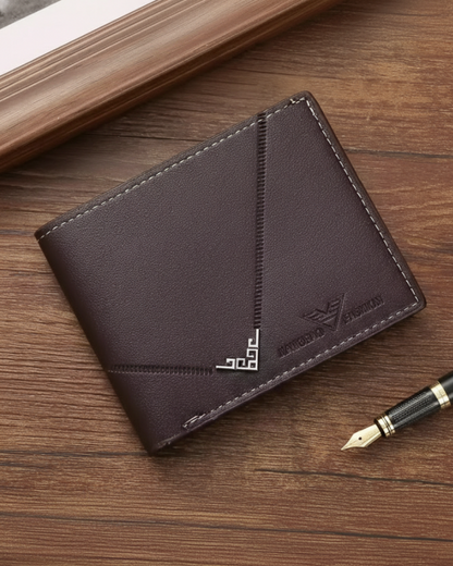 Men's Leather Wallet - Le Mans