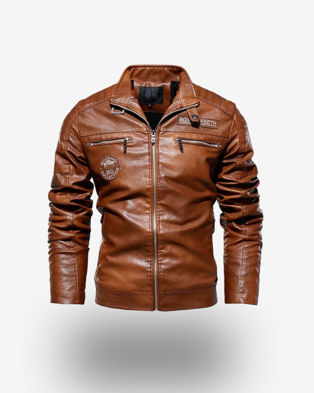 Men's Leather Jacket - Vienna