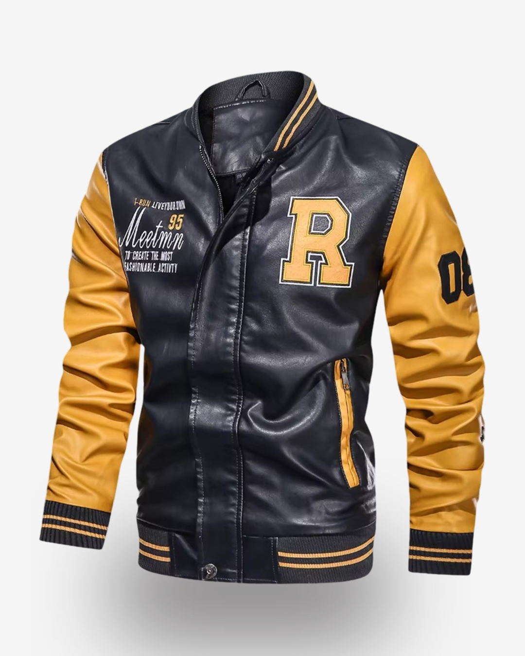 Men's Leather Jacket - Barcelona